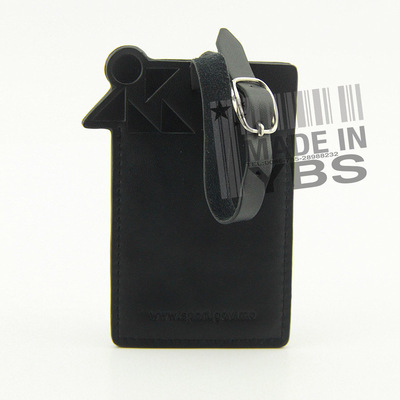 真皮行李牌 深圳工廠定制，優質箱包服裝配件選擇